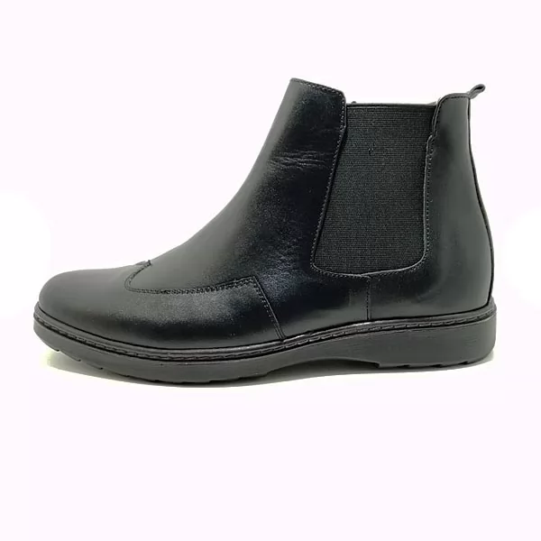 Bottine pour homme ZAPA 02 NOIR .......... sandale médicale femme confortable Maroc